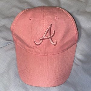 Pink Atlanta Braves Hat.
